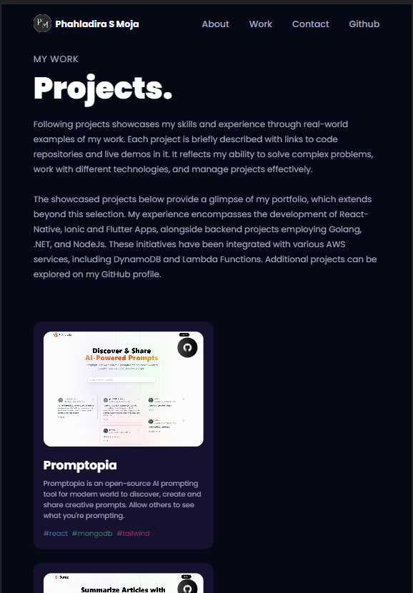 Portfolio Website